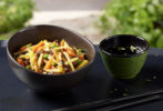 Nouilles chinoises aux légumes, sauce soja EXPRESS